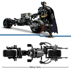 Lego DC Comics Batman Construction Figure & the Bat-Pod Bike 76273 - Albagame