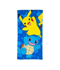 Beach Towel Pokémon Pikachu & Squirtle - Albagame