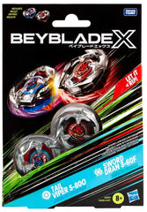 Beyblade X Tail Viper 5-80O & Sword Dran 3-60F - Albagame