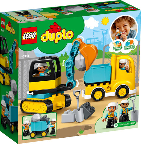 Lego Duplo Truck & Tracked Excavator 10931 - Albagame
