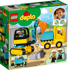 Lego Duplo Truck & Tracked Excavator 10931 - Albagame
