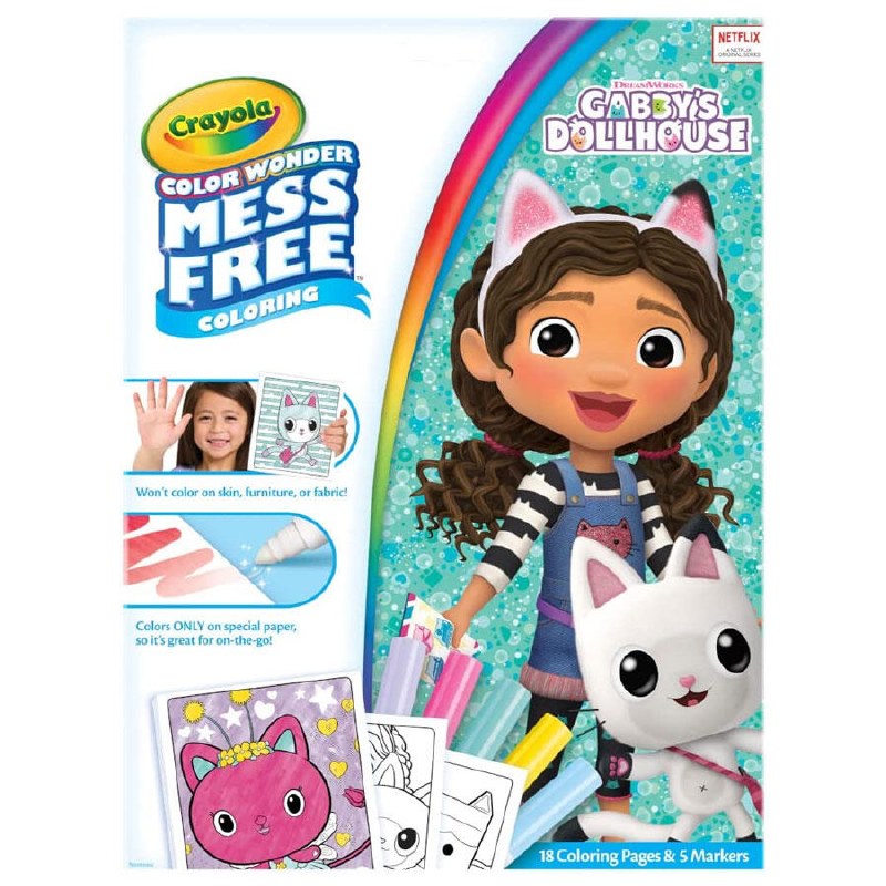 Crayola Gabby's Dollhouse Colour Wonder - Albagame