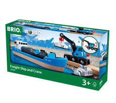 Freight Ship and Crane Brio - Albagame