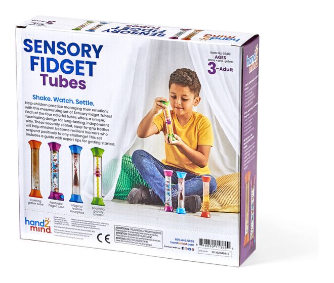 Sensory Fidget Tubes (Set of 4) - Albagame
