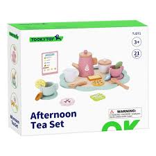 Wooden Afternoon Tea Set - Albagame