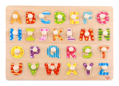 Wooden Alphabet Puzzle 27pcs - Albagame