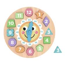 Wooden Clock Puzzle - Refresh - Albagame