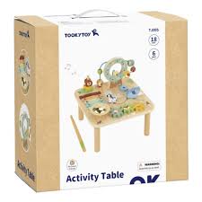 Wooden Forest Activity Table - Albagame