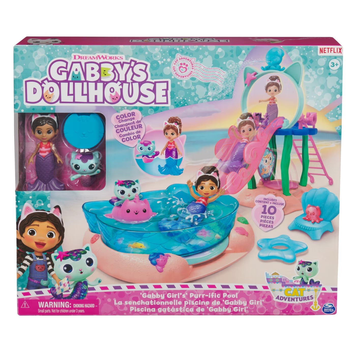 Playset Gabby's Dollhouse Pool - Albagame