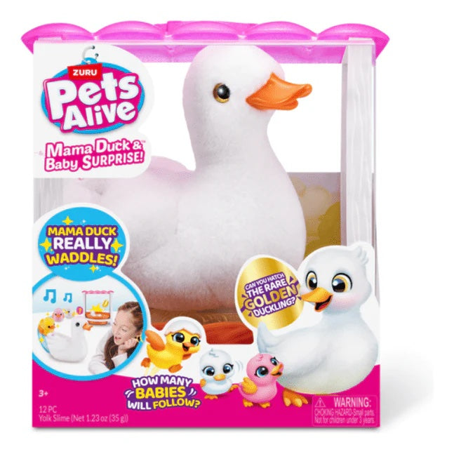 Plush Pets Alive Mama Duck & Baby Surprise - Albagame