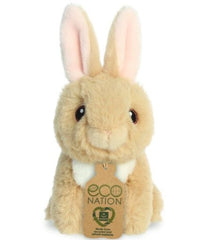 Plush Eco Nation Mini Tan Bunny 12cm - Albagame