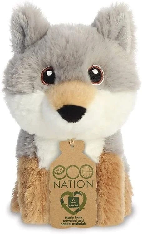 Plush Eco Nation Mini Wolf 12cm - Albagame
