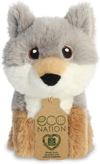 Plush Eco Nation Mini Wolf 12cm - Albagame