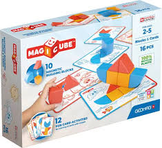 Magicube Blocks Geomag Blocks & Cards 16pcs - Albagame