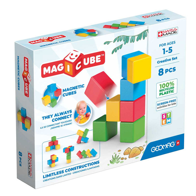 Magicube Blocks Geomag Creative Set 8pcs - Albagame