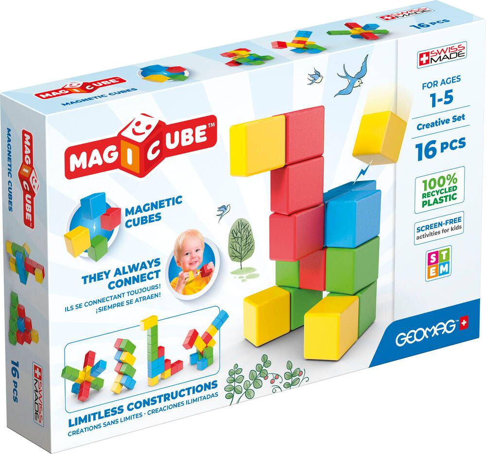 Magicube Blocks Geomag Creative Set 16pcs - Albagame