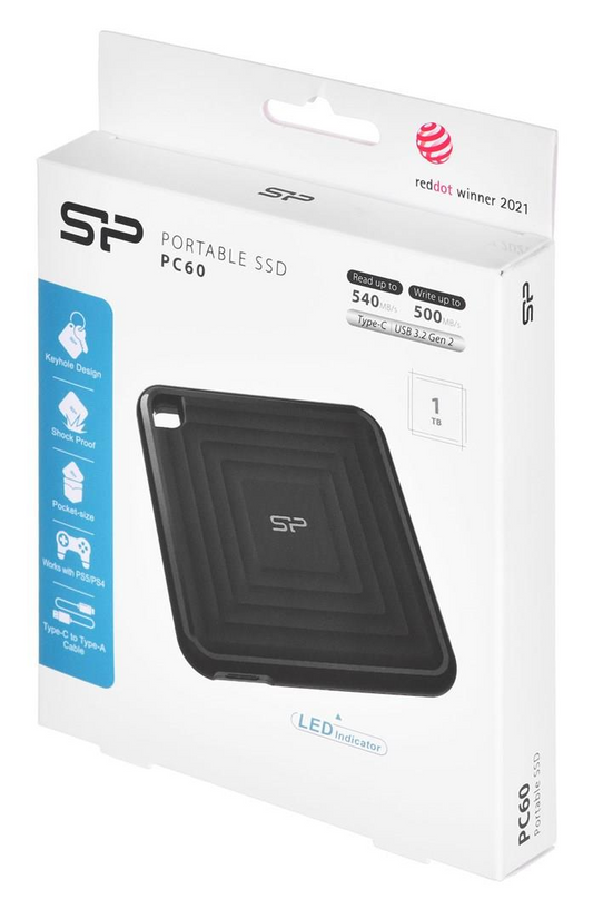 SSD External 1TB Silicon Power PC60 - Albagame