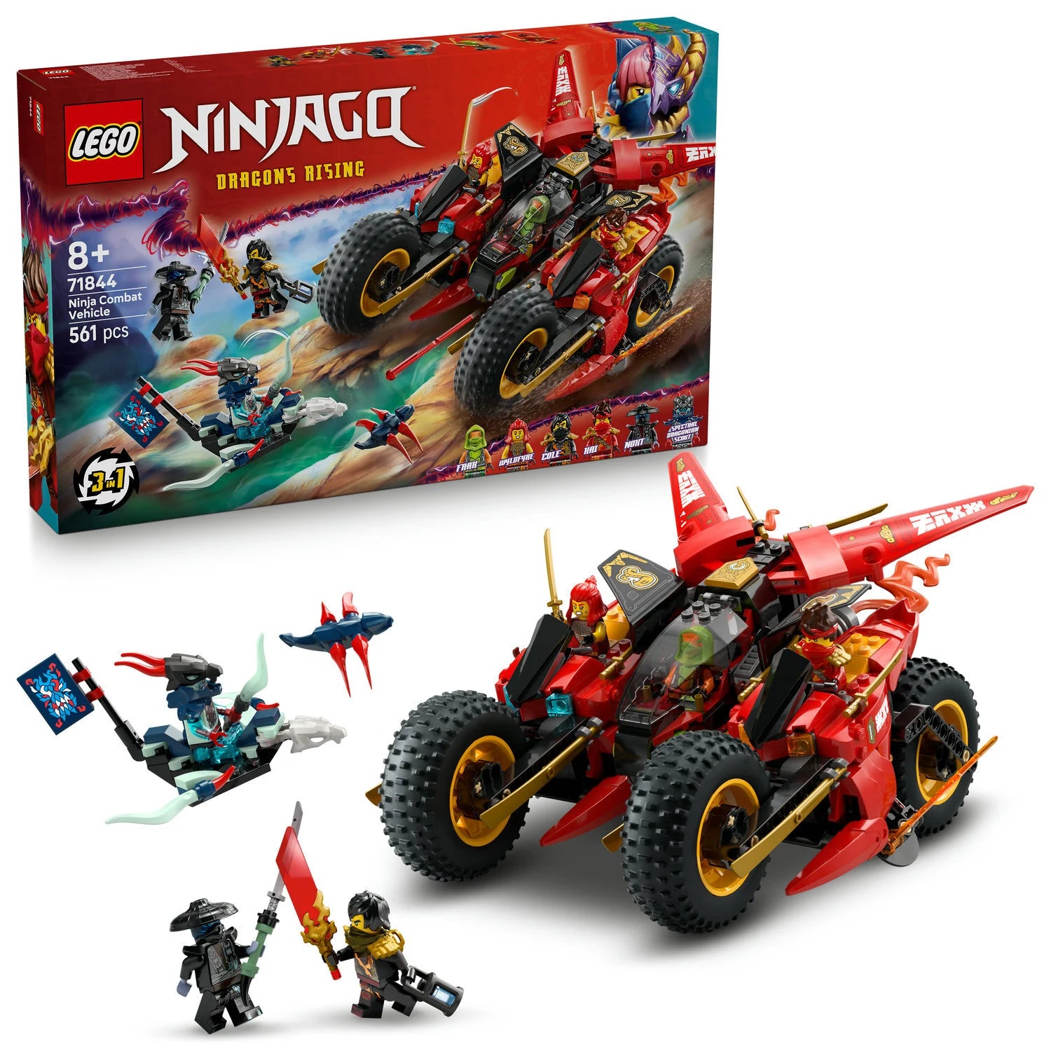 Lego Ninjago Ninja Combat Vehicle 71844 - Albagame