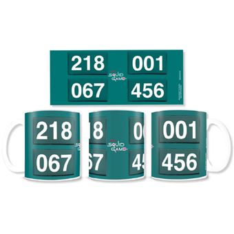 Mug Squid Game Numbers - Albagame