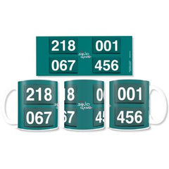 Mug Squid Game Numbers - Albagame
