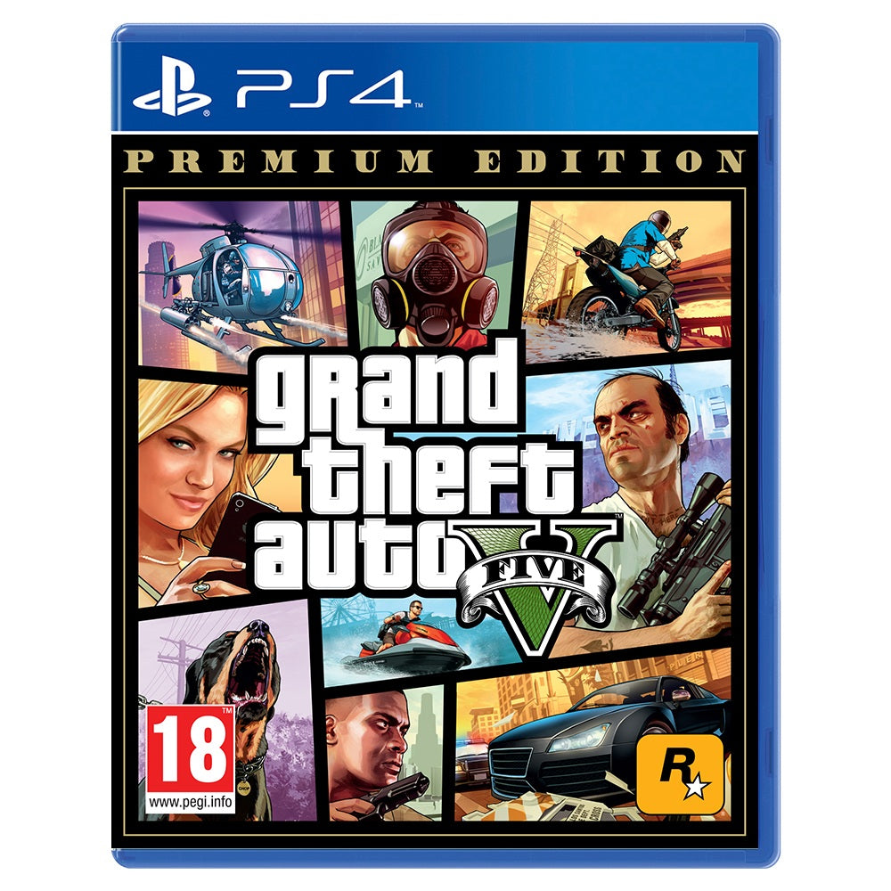 PS4 Grand Theft Auto V Premium Edition GTA - Albagame