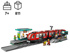 Lego City Downtown Streetcar and Station 60423 - Albagame