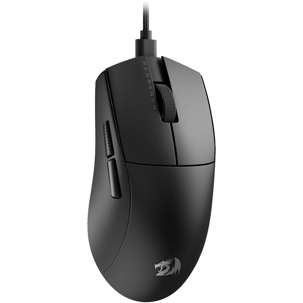 Mouse Redragon K1NG M724 , 1K Hz , 12.4K DPI , 42Gram UltraLight , 5 Programmable Buttons , Black , M724