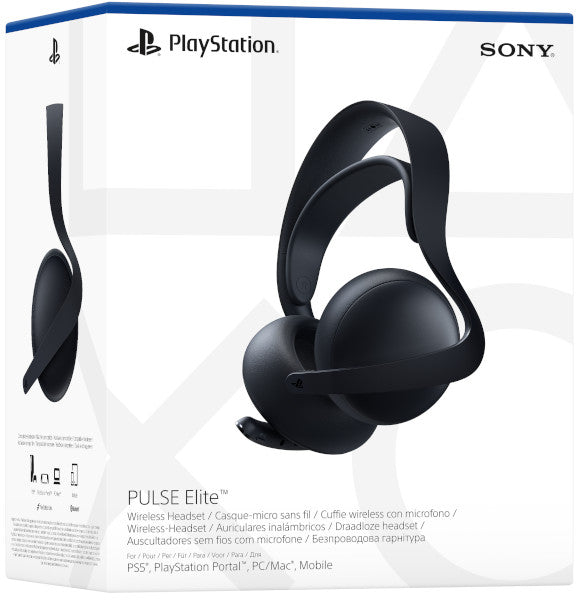 Headset PS5 Sony Wireless Pulse Elite Midnight Black - Albagame