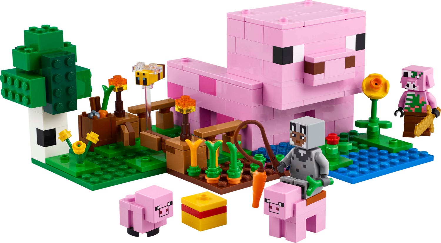 Lego Minecraft The Baby Pig House 21268 - Albagame