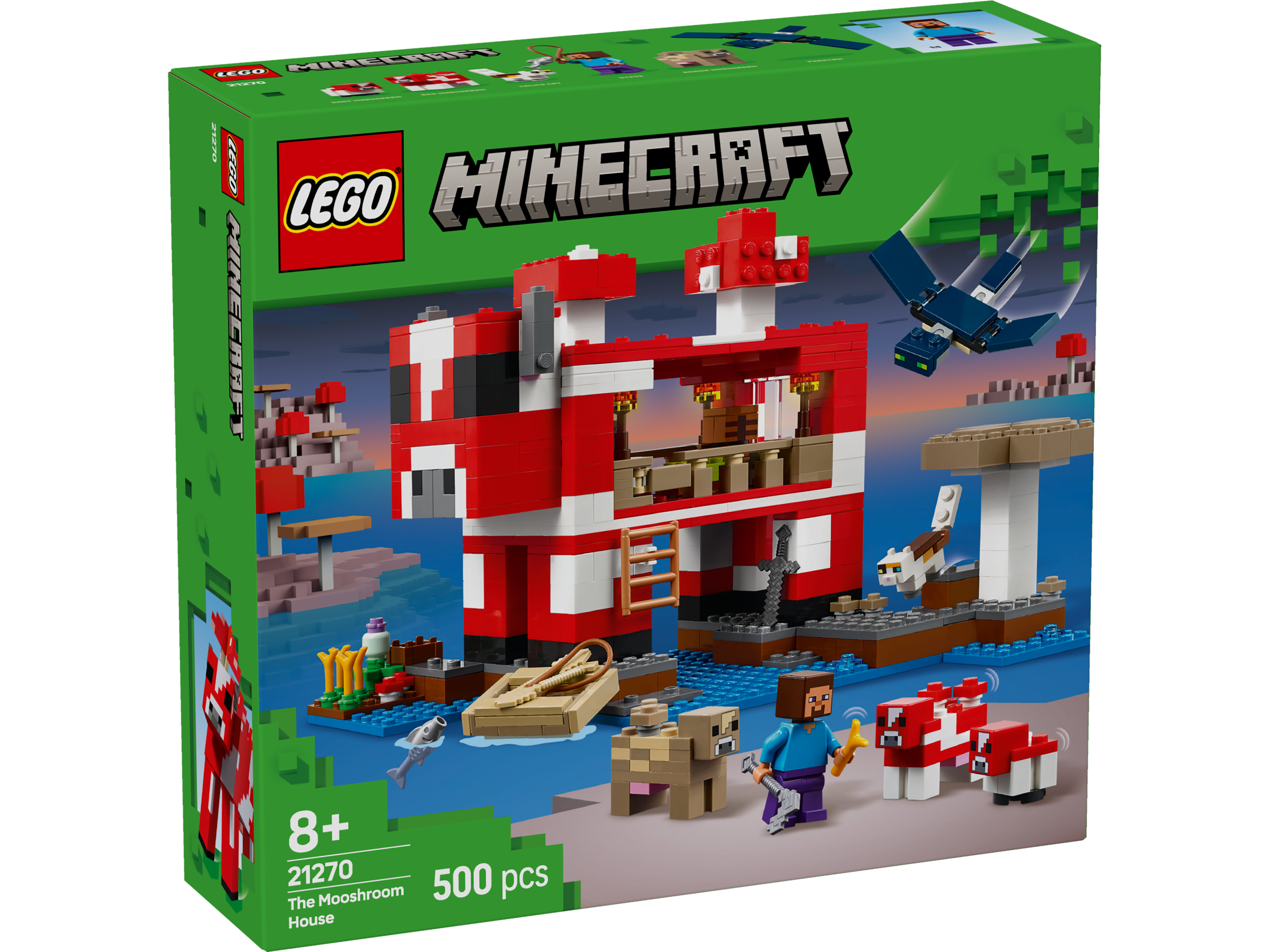Lego Minecraft The Mooshroom House 21270 - Albagame