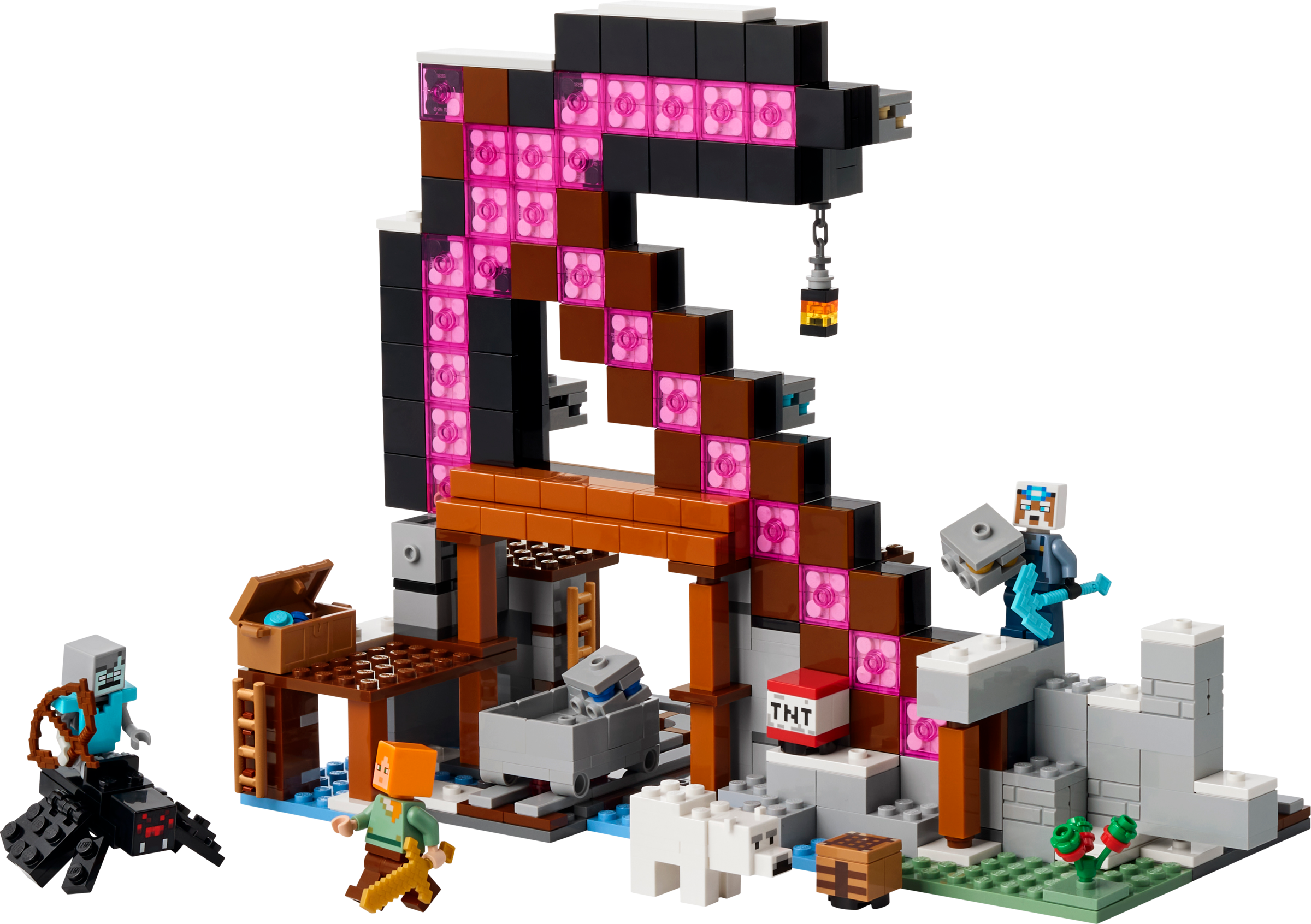 Lego Minecraft The Pickaxe Mine 21277