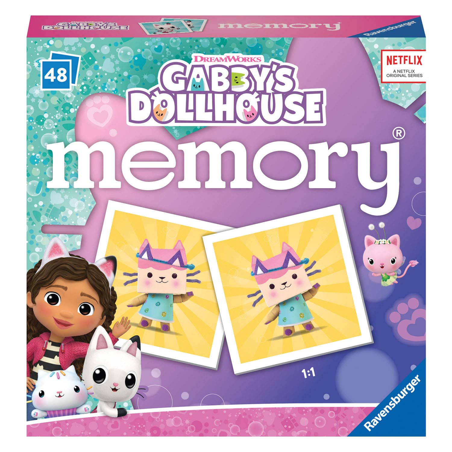 Gabby's Dollhouse Mini Memory - Albagame