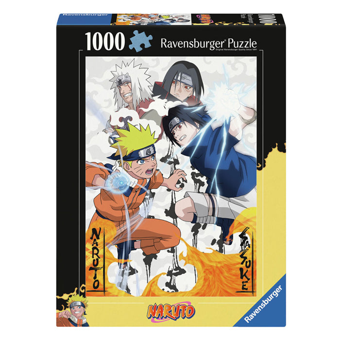 Puzzle Ravensburger Naruto Shippuden Vs Sasuke 1000pcs - Albagame