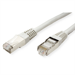 Patchcable 10m , CAT6a RJ45 S/FTP PiMF , White , 75720-W - Albagame