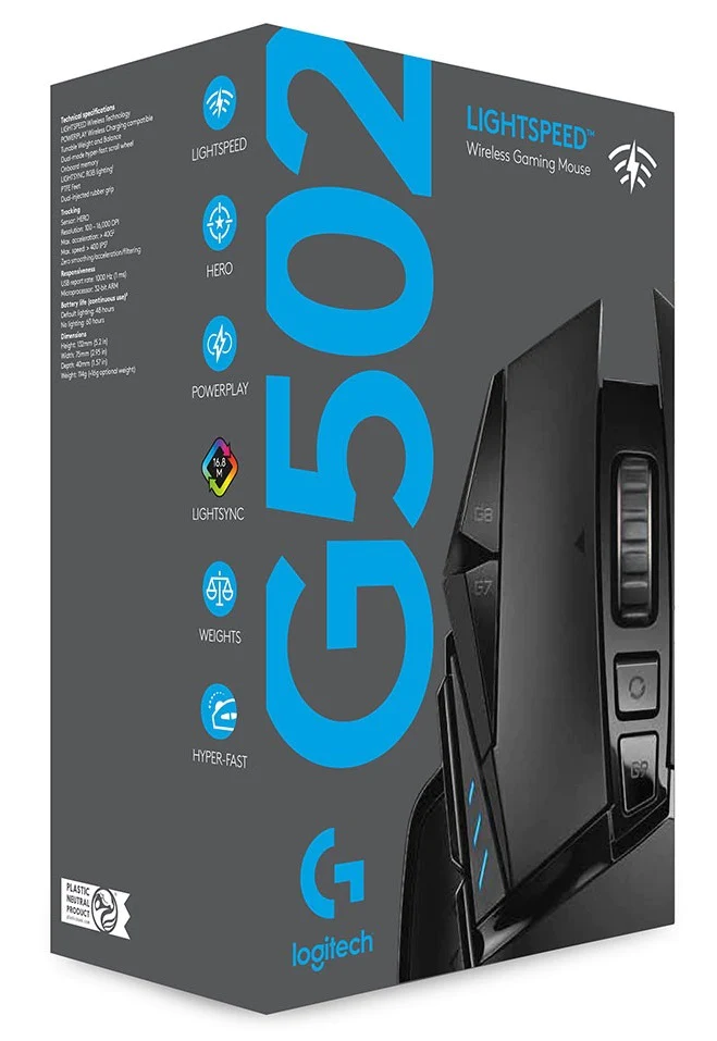 Mouse Logitech G502 Hero - Albagame