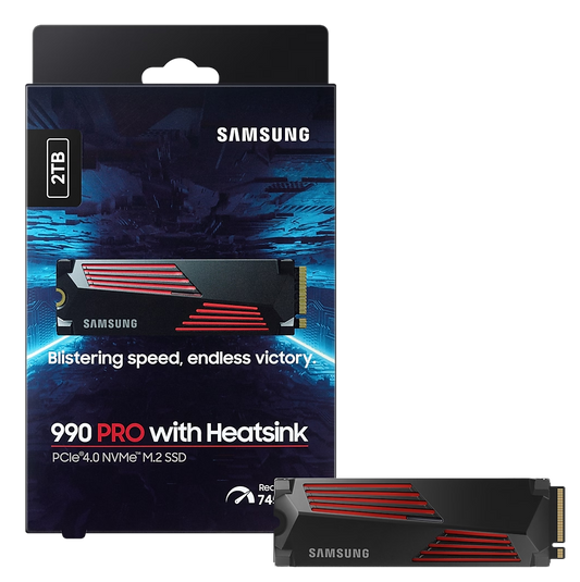 SSD 2TB Samsung 990 PRO Heatsink - Albagame