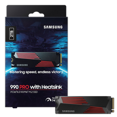 SSD 2TB Samsung 990 PRO Heatsink - Albagame