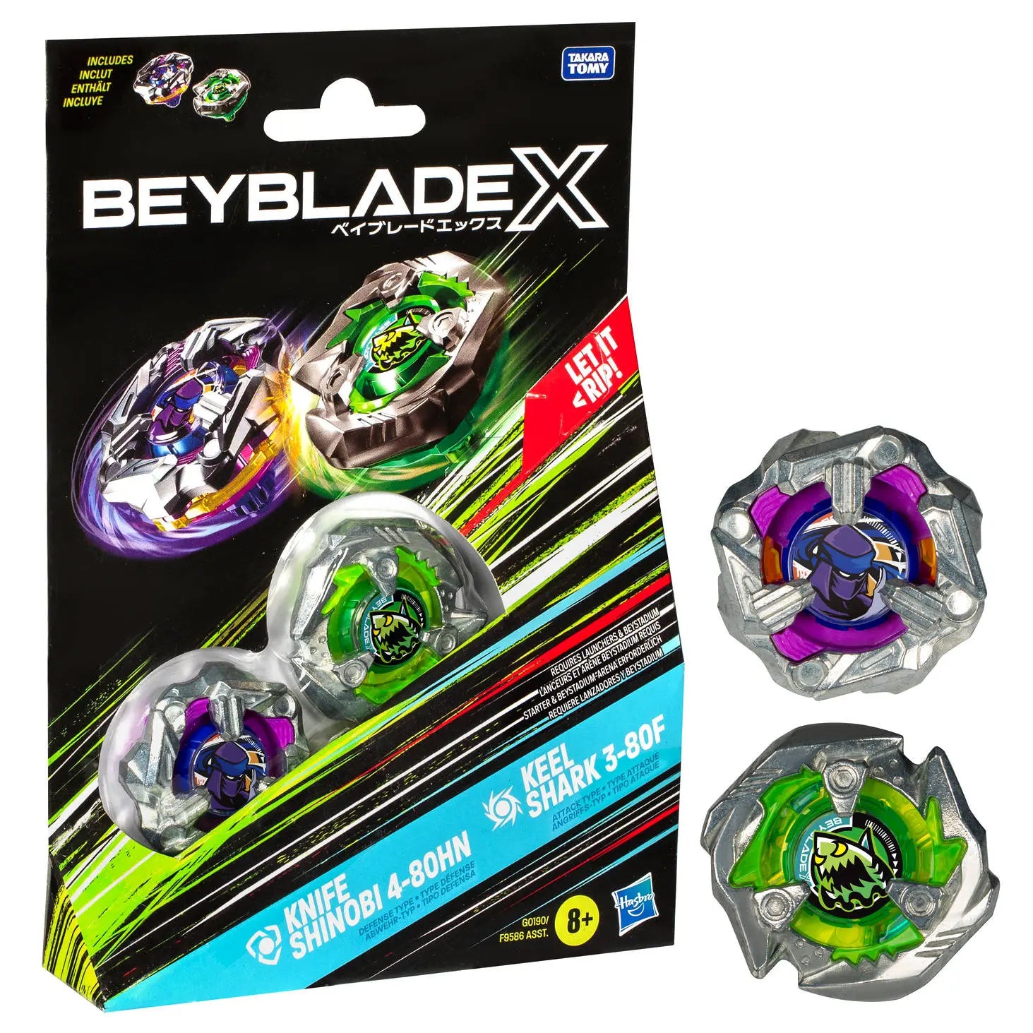 Beyblade X Beat Tyranno & Knife Shinobi - Albagame