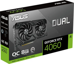 GPU ASUS Dual EVO OC Edition GeForce RTX 4060 8GB GDDR6 - Albagame