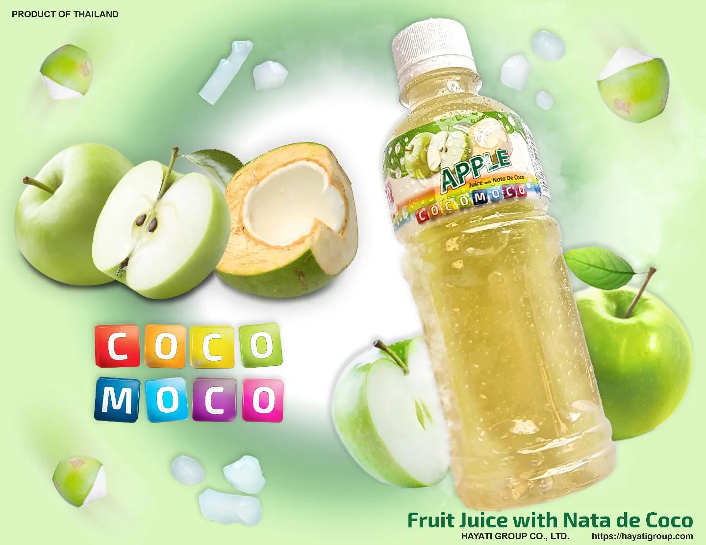 Juice Coco Moco Green Apple With Jelly - Albagame