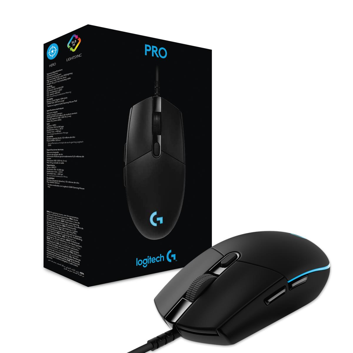 Mouse Logitech PRO Hero - Albagame
