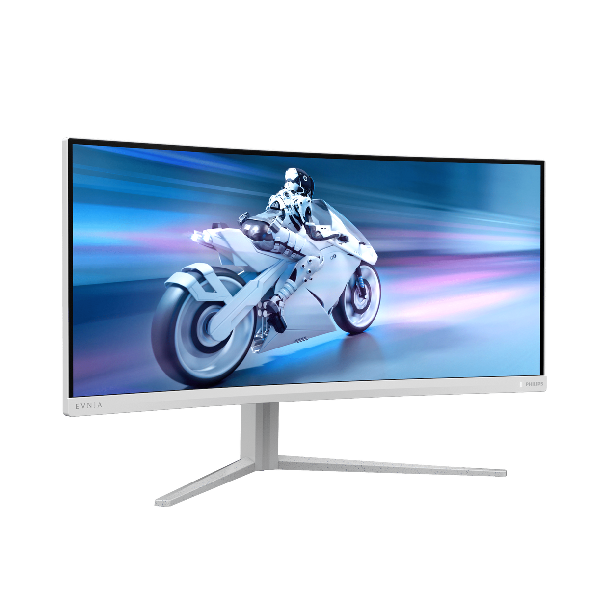 Monitor 34" Philips Evnia 5000 Gaming Curved 1500R WQHD 3440x1440p VA 180Hz 1ms 126%sRGB 400nits , 2xHDMI 1xDisplayPort , Speakers , HAS , VESA , FreeSync , White , 34M2C5501A/00 , 1Y - Albagame