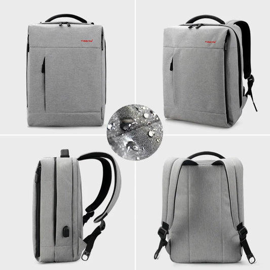 Backpack Laptop Tigernu T-B3269B 15.6" Black Grey - Albagame