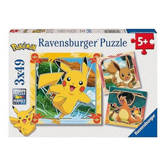 Puzzle Ravensburger Pokémon 3x49pcs - Albagame