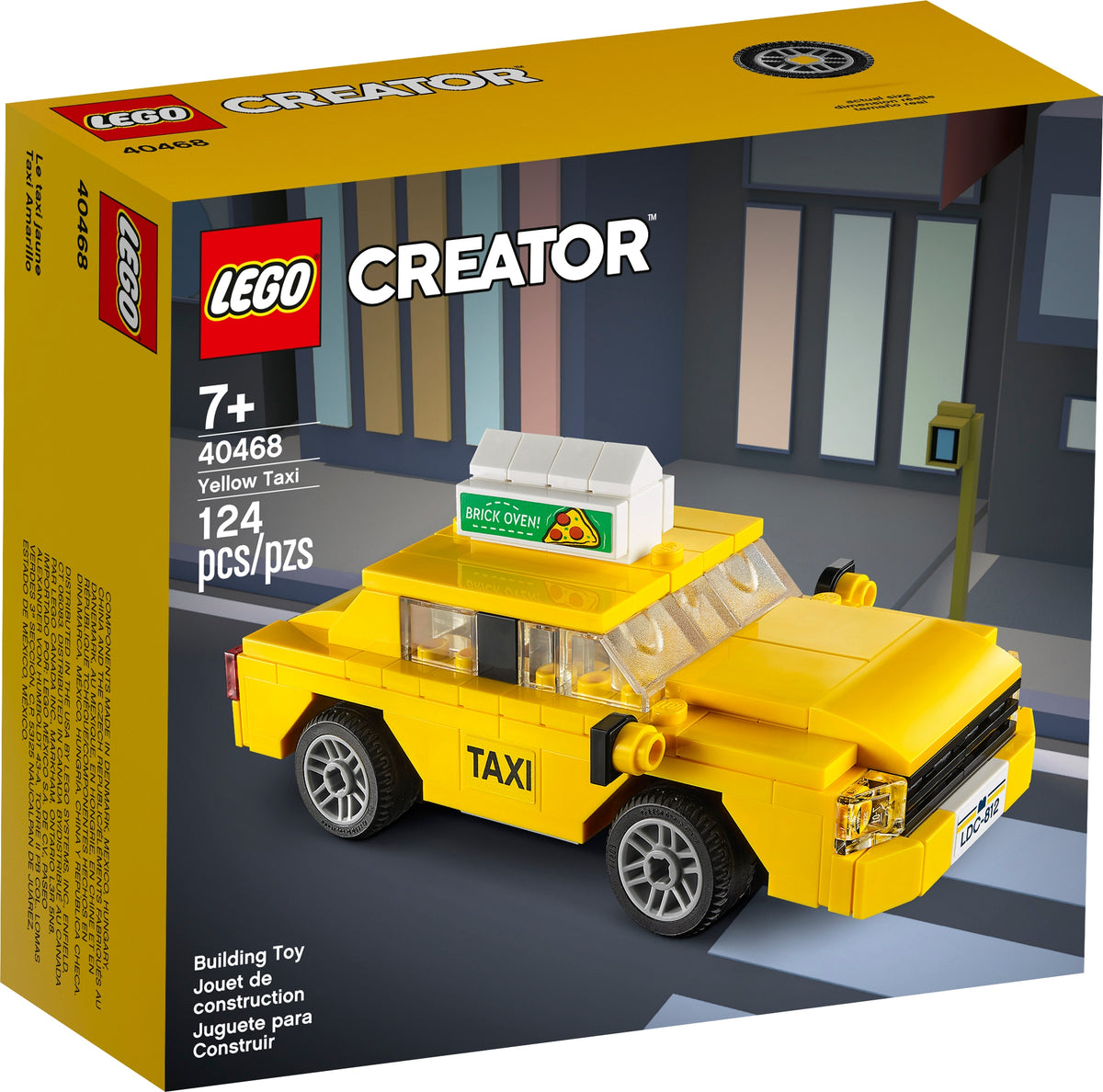 Lego Creator Yellow Taxi 40468 - Albagame