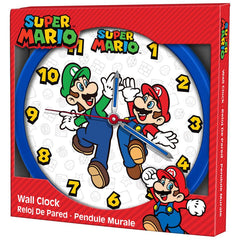 Wall Clock Super Mario Mario & Luigi - Albagame
