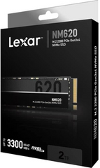 SSD 2TB Lexar NM620 M.2 NVMe PCIe Gen3 - Albagame