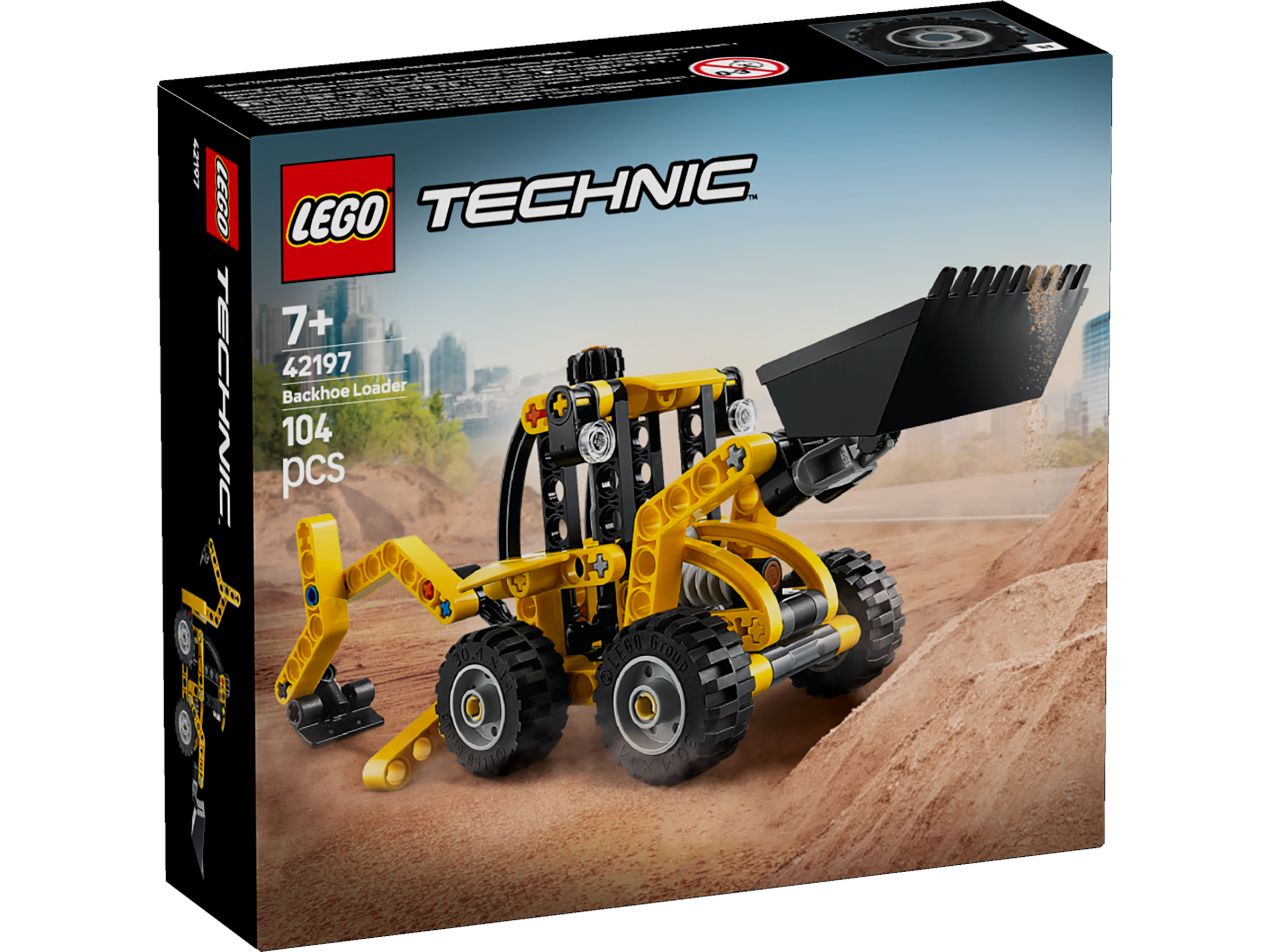 Lego Technic Backhoe Loader Set 42197 - Albagame