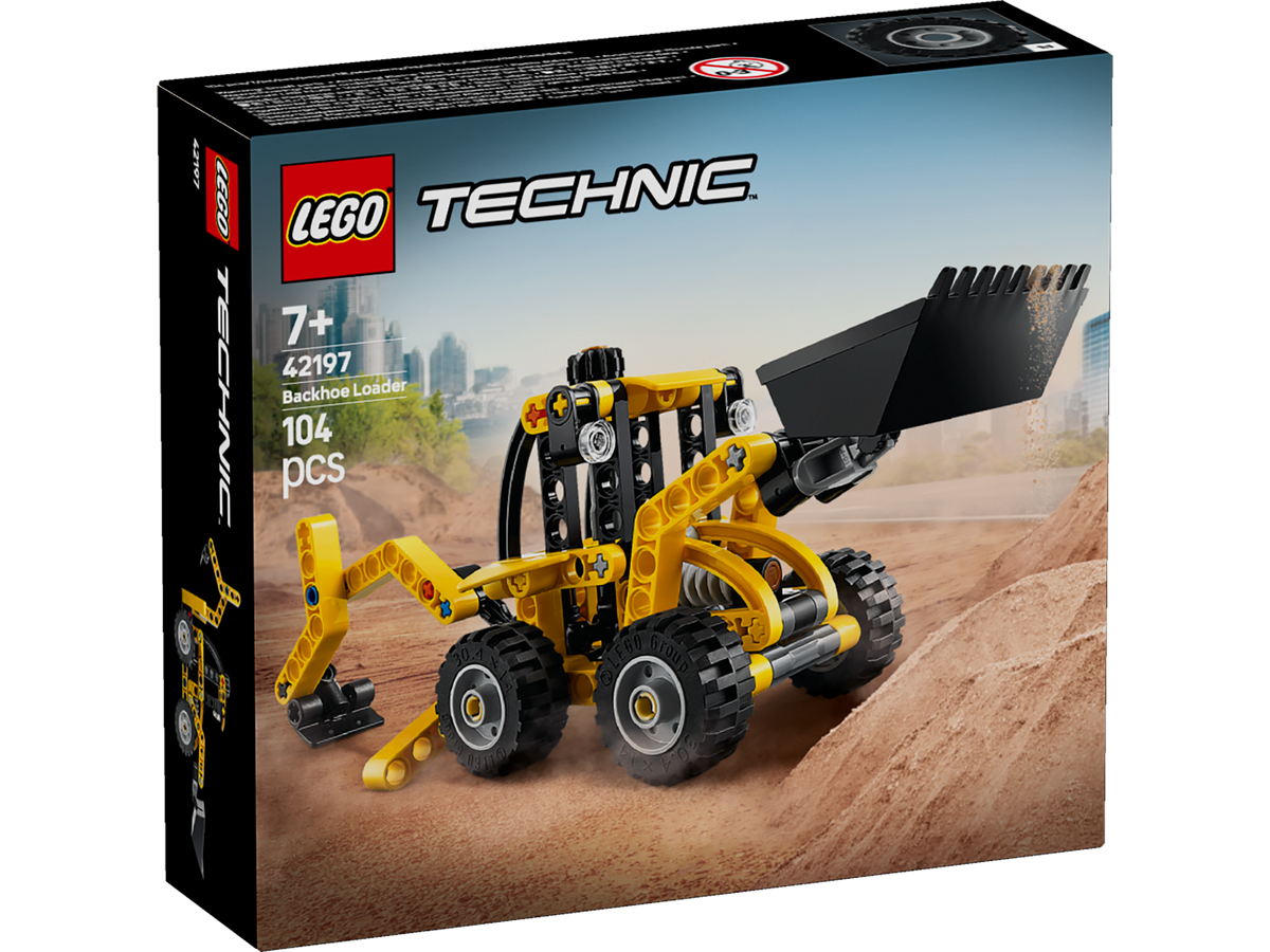 Lego Technic Backhoe Loader Set 42197 - Albagame