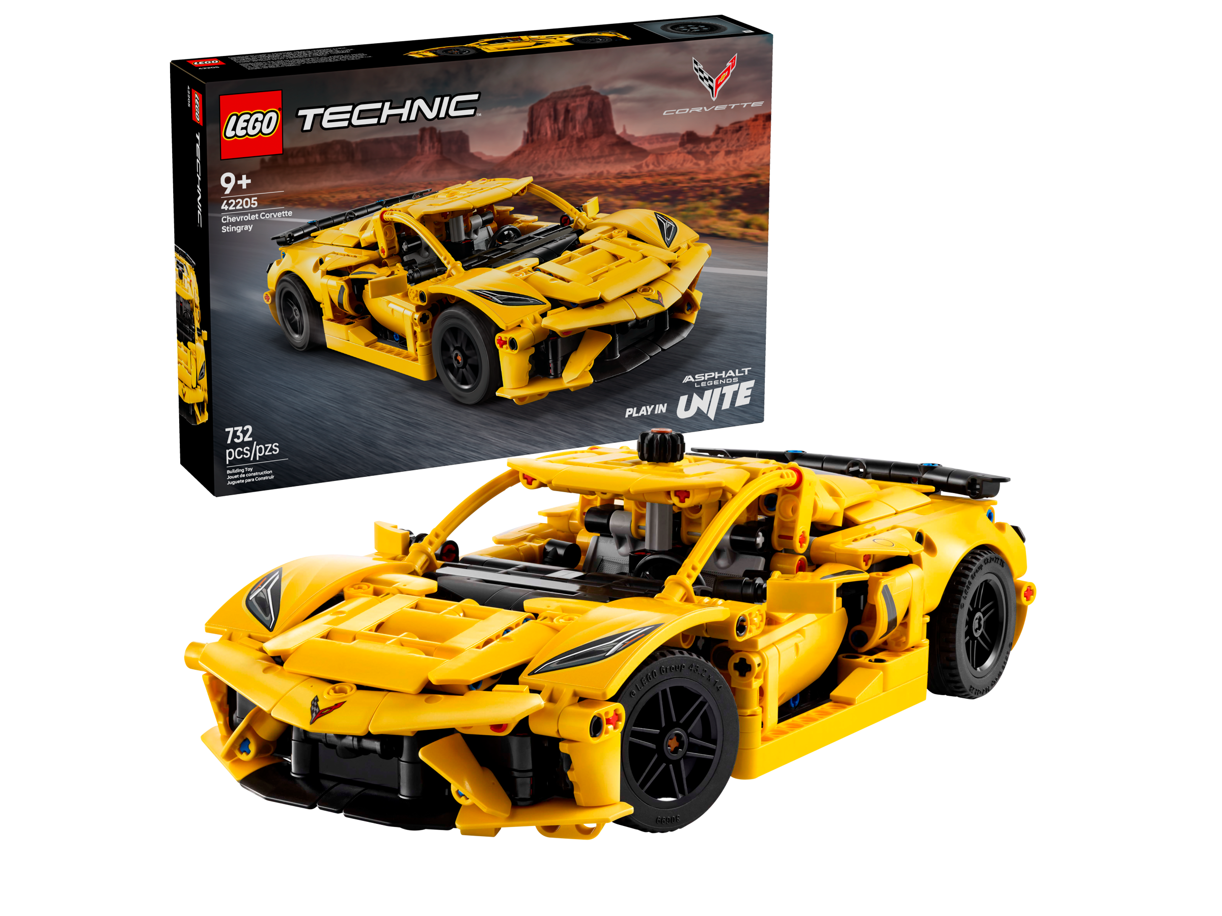 Lego Technic Chevrolet Corvette Stingray 42205 - Albagame